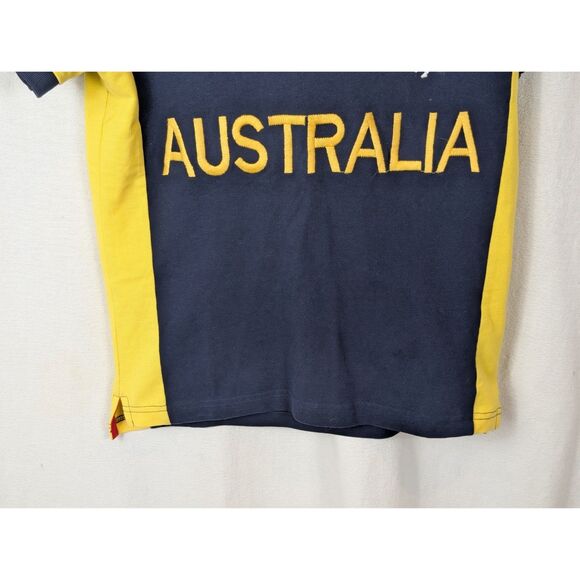 Polo Ralph Lauren Big Pony Australia Rugby Polo Shirt Men's Size Medium - Picture 3 of 13